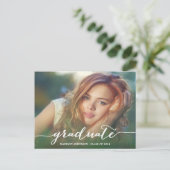 manuscrit | Invitation de carte postale (Debout devant)