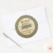 Manuscrit médiéval Goth Fête des mariées Étiquette (Enveloppe)