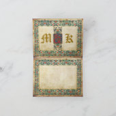 Manuscrit médiéval Goth Merci (Intérieur)