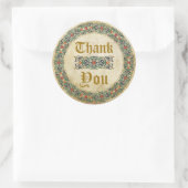 Manuscrit médiéval Goth Merci Étiquette (Sac)