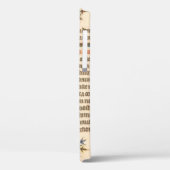 Manuscrit médiéval pour Coque iphone (Verso / Gauche)