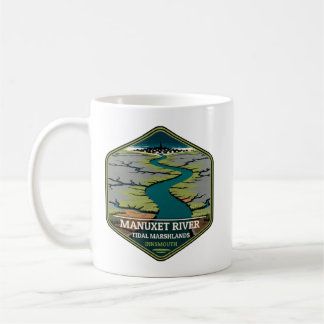 Manuxet-rivier getijdenmoerassen Innsmouth Vintage Koffiemok