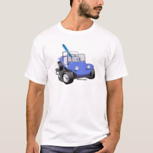Manx Blue met Surfboard T-shirt