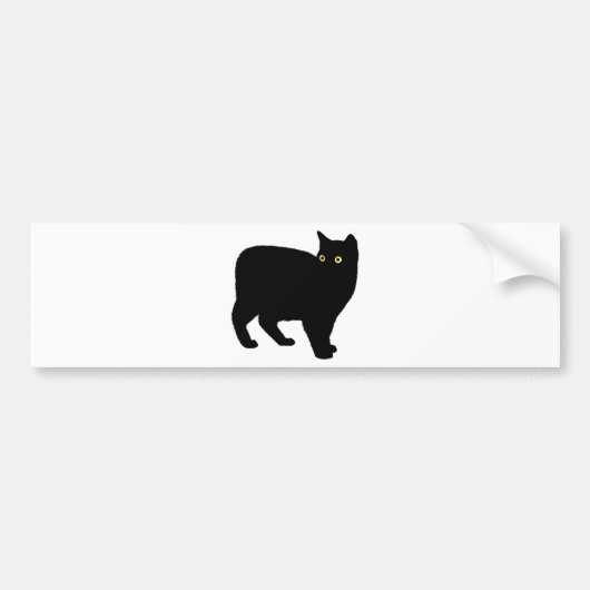 Manx Bumpersticker (Voorkant)