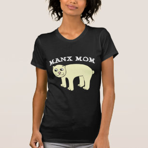 MANX CAT MOM T-SHIRS T-SHIRT