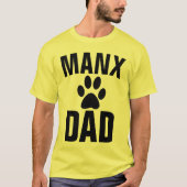 MANX DAD T-shirts & Sweatshirts CAT (Devant)