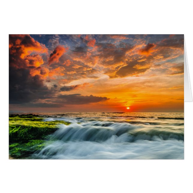 Manyar Beach À Sunrise (Devant horizontal)
