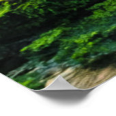 Manyar Beach op zonsopgang Poster (Hoek)