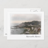 Manzanillo Mexico Briefkaart (Voorkant / Achterkant)
