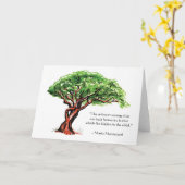 Manzanita Note Kaart (Gele Bloem)