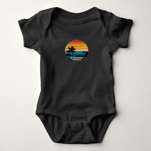 Manzanita Oregon Beaches Romper (Voorkant)