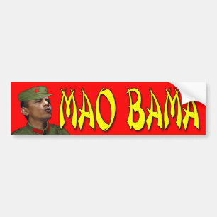 Mao Bama (Afbeelding) Bumpersticker