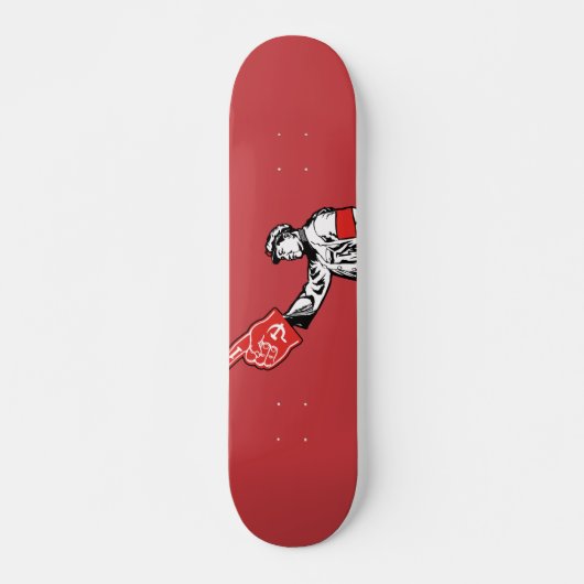 Mao - Het communisme is #1 Skateboard (Voorkant)