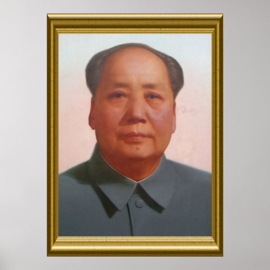 mao portret poster (Voorkant)