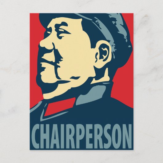 Mao Tse-Tung - Président : Carte postale OHP (Devant)