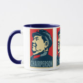 Mao Zedong - président : Tasse d'OHP (Gauche)