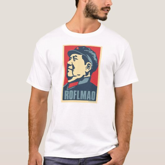 Mao Zedong - ROFLMAO : T-shirt d'OHP (Devant)
