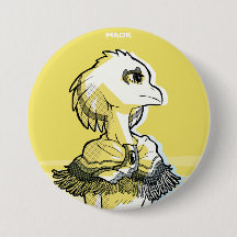 MAOR 3"-Button - "Vette" reeks: Sanariya