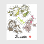MAOR 3x3" Chibi Cast Sticker #4 (Vel)