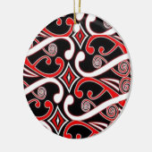maori design 2 keramisch ornament (Links)