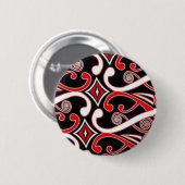maori-design ronde button 5,7 cm (Voorkant /achterkant)