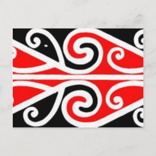 maori design stamkunst voor jou briefkaart
