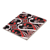 maori-design tegeltje (Zijkant)