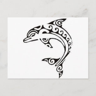Maori Dolphin Briefkaart