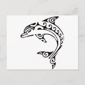 Maori Dolphin Briefkaart