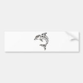 Maori Dolphin Bumpersticker (Voorkant)