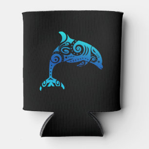 Maori Dolphin Polynesië Tribaal Tattoo Gift Idea Blikjeskoeler