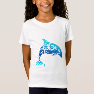 Maori Dolphin Polynesië Tribaal Tattoo Gift Idea T-shirt