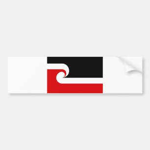 maori - etnische vlag nieuw - zeeland bumpersticker
