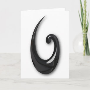 Maori-Fish Hook-obsidian Kaart