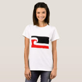 Maori Flag T-shirt (Voorkant volledig)