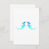 Maori Hammerhead Shark Couple Tribal - Gift Idea Informatiekaartje (Voorkant / Achterkant)