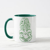 Maori Hei-Tiki Sketch Mok (Links)