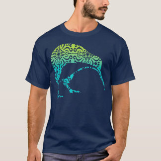 Maori Kiwi Tribal Aboriginal New Zealand Bird T-shirt