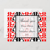 Maori Kowhaiwhai Bedankt Briefkaart (Voorkant / Achterkant)