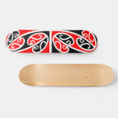 Maori Kowhaiwhai Pattern 2 - Skateboard (Horizontaal)