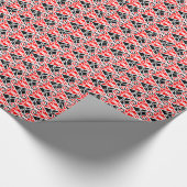 Maori Kowhaiwhai Pattern 5 Cadeaupapier (Hoek)