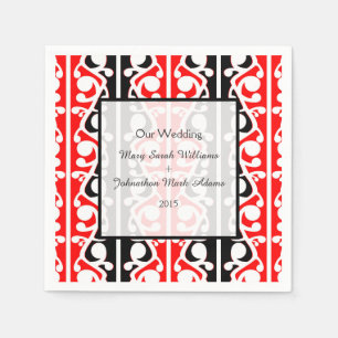 Maori Kowhaiwhai Wedding Keepsake Servetten