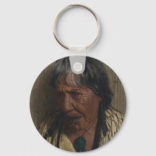 Maori-kunst door CF Goldie-Sleutelhangers Sleutelhanger