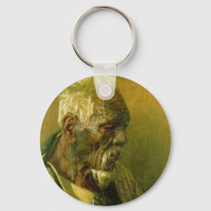 Maori-kunst door CF Goldie-Sleutelhangers Sleutelhanger