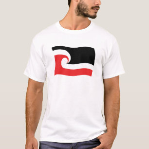 Maori Mensen Vlag T-shirt