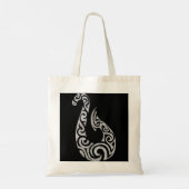 Maori New Zealand Polynesian Fish Hook Charm Gift Tote Bag (Achterkant)
