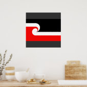Maori, Nieuw-Zeeland Poster (Keuken)