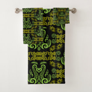 Maori Nieuw-Zeelandse kunst Bad Handdoek
