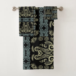 Maori Nieuw-Zeelandse kunst Bad Handdoek