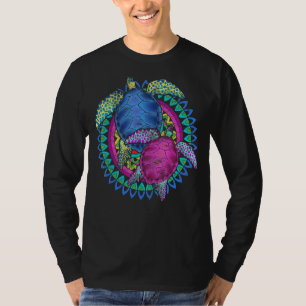 Maori Ocean Animal Polynesian Tribal Mandala Hawai T-shirt